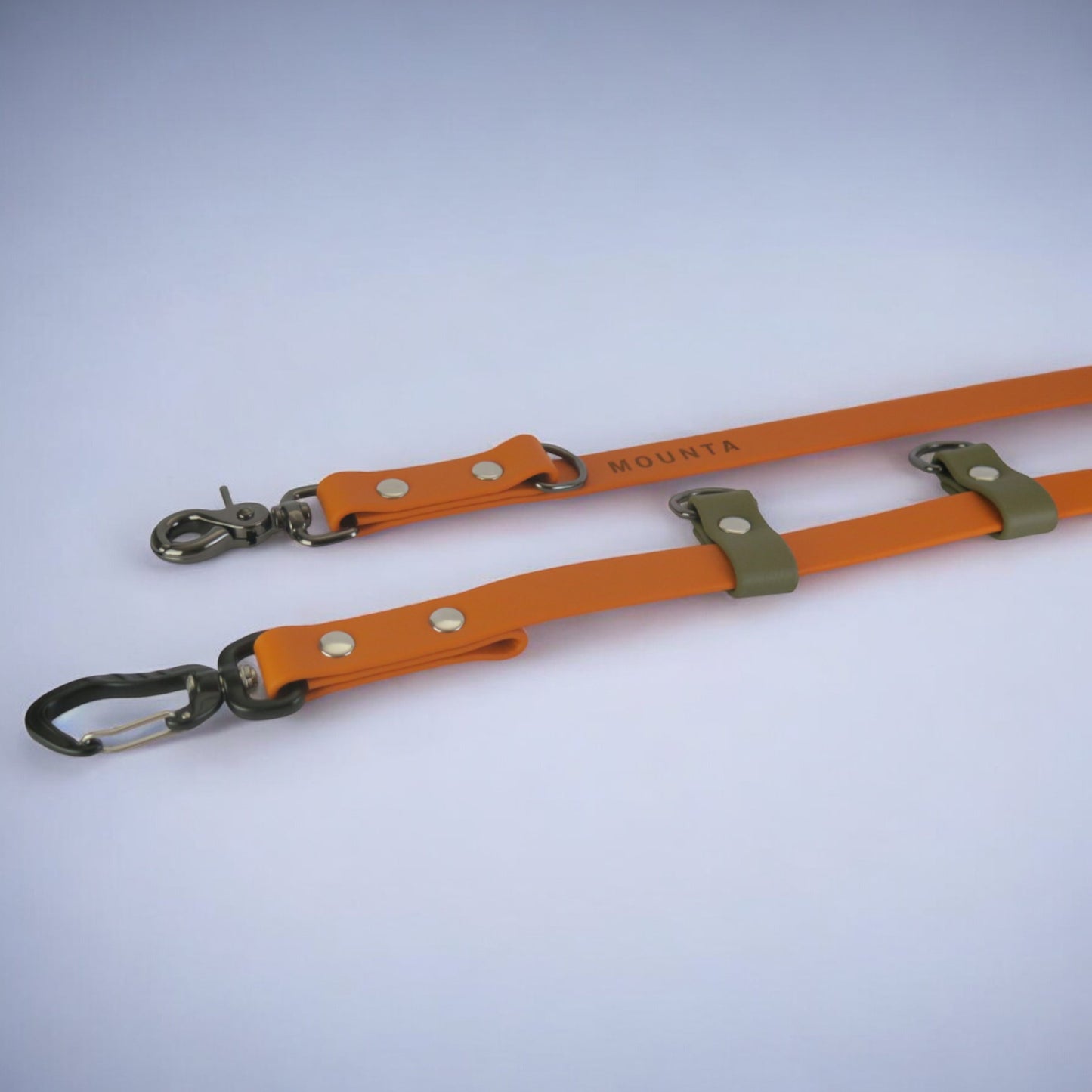 Biothane® multifunctional sport leash - Orange