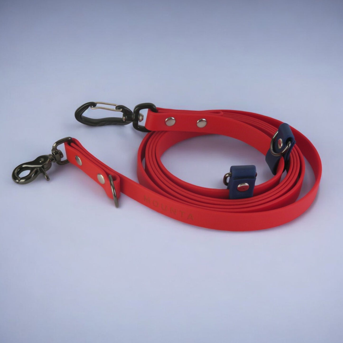 Biothane® multifunctional sport leash - Red